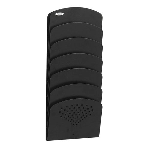 3185 - Seven Pocket Steel Wall Rack, by Safco