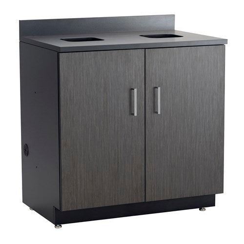 1704 - Hospitality Base Cabinet, Waste Receptacle by Safco