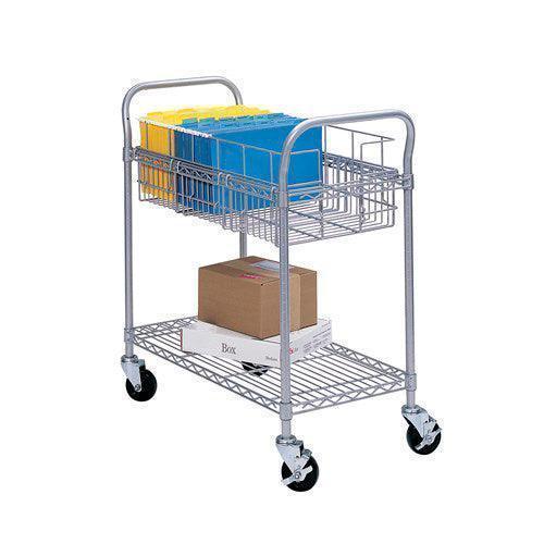 5235 - Wire Mail Cart, 24