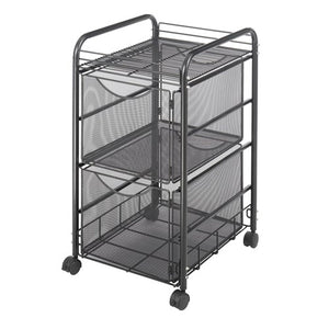 5212 - Onyx™ Mesh File Cart with 2 File Drawers by Safco