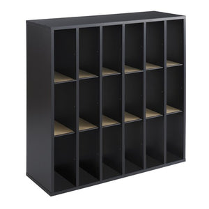 7765 - Wood 18 Compartment Mail Sorter by Safco