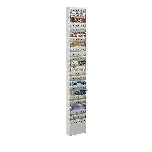 4322 - 23 Pocket Steel Magazine Rack, by Safco