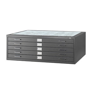 4996 - 5-Drawer Steel Flat File for 30" x 42" Documents by Safco