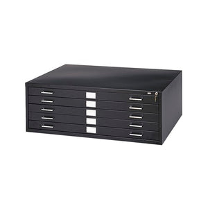 4994 - 5-Drawer Steel Flat File for 36" x 24" Documents by Safco