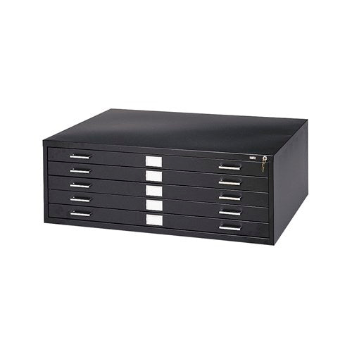 4994 - 5-Drawer Steel Flat File for 36" x 24" Documents by Safco