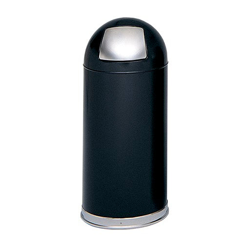 9636 - Push Door Dome Top Receptacles by Safco