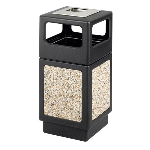 9473 - Canmeleon™ Aggregate Panel, Ash Urn/Side Open, 38 Gal by Safco
