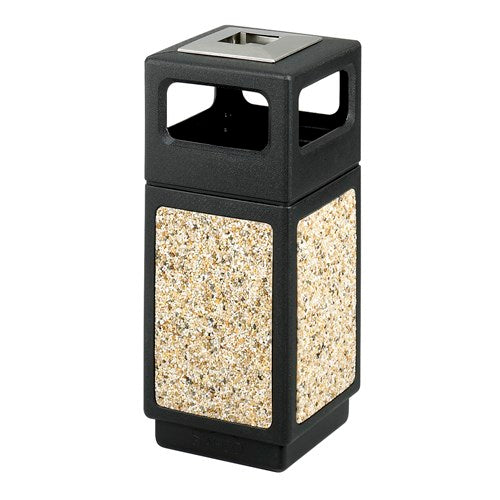 9470 - Canmeleon™ Aggregate Panel, Ash Urn/Side Open, 15 Gal by Safco