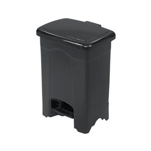 9710 - Step-On Plastic Receptacle, 4-Gallon by Safco