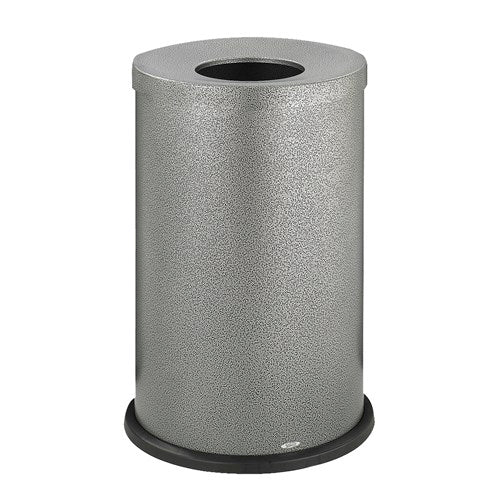 9677 -Black Speckle Open Top Receptacle, 35 Gal. by Safco