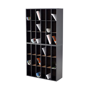 7765 - Wood 18 Compartment Mail Sorter by Safco