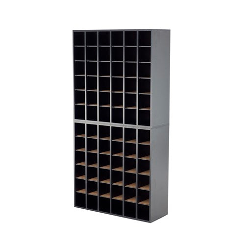 7766 - Wood 36 Compartment Mail Sorter by Safco