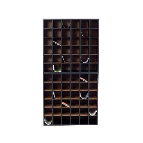 7766 - Wood 36 Compartment Mail Sorter by Safco