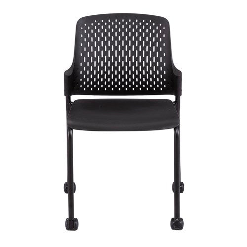 4314 - Next™ Stack Chair w/ Casters (4 pk) by Safco