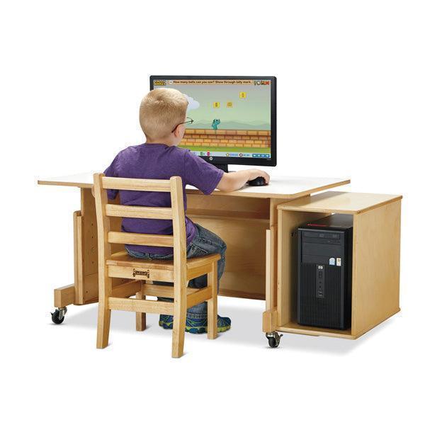 Computer Boy Table Par Apollo Single Computer Table | Preschool Play & Occupational Activity