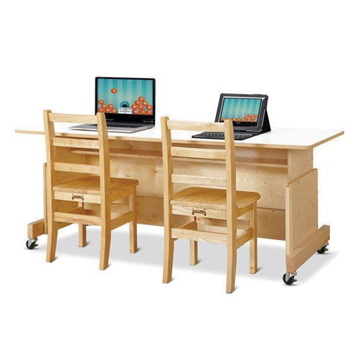 JC3358 - Apollo Double Computer Desk, by Jonti Craft