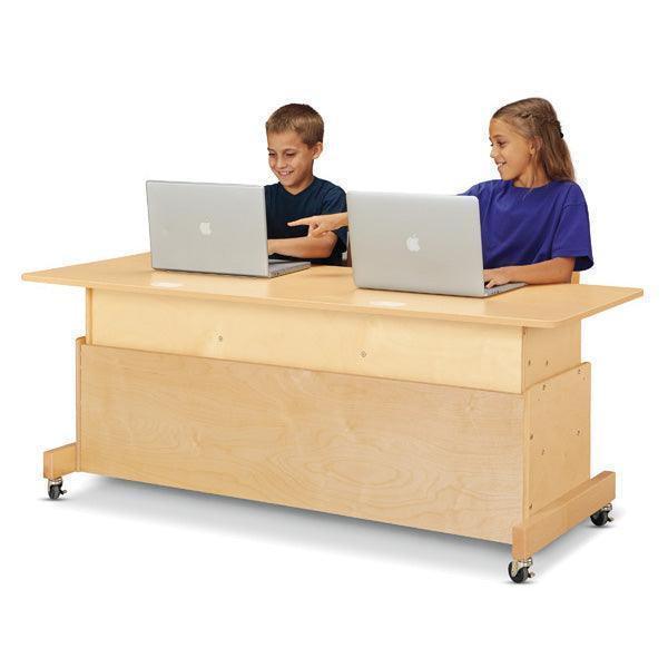 Computer Boy Table Par Apollo Double Computer Table | Preschool Play & Occupational Activity