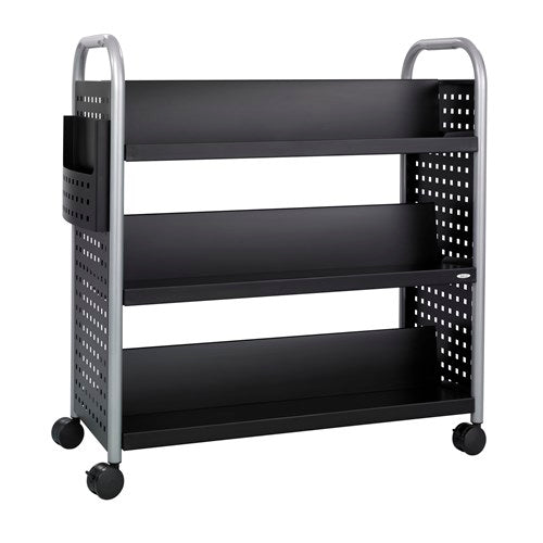 5335 - Scoot™ Double Sided 6 Shelf Book Cart by Safco