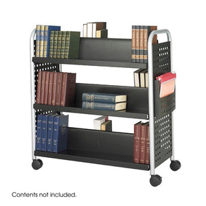 5335 - Scoot™ Double Sided 6 Shelf Book Cart by Safco