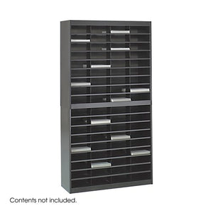 9241 - E-Z Stor® Literature Organizer, 72 Letter Size Compartments by Safco