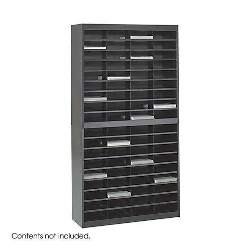 9241 - E-Z Stor® Literature Organizer, 72 Letter Size Compartments by Safco