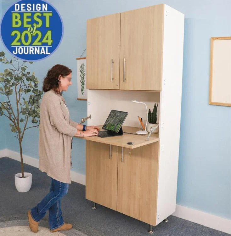 WB1954- elevatED™ Teacher's Workstation Cabinet by Whitney Bros