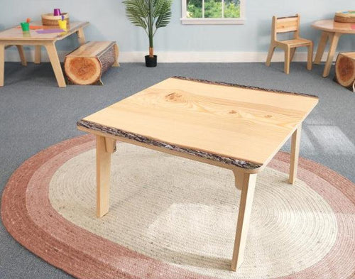 WB0914 - Nature View Live Edge Square Table 18