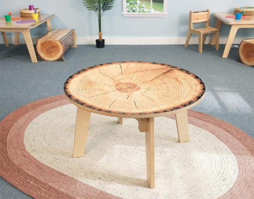 WB0932 - Nature View Live Edge Round Table 18