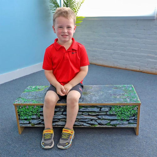WB0954 - Nature View Stone Wall Bench 10