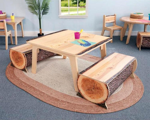 WB0932 - Nature View Live Edge Round Table 18