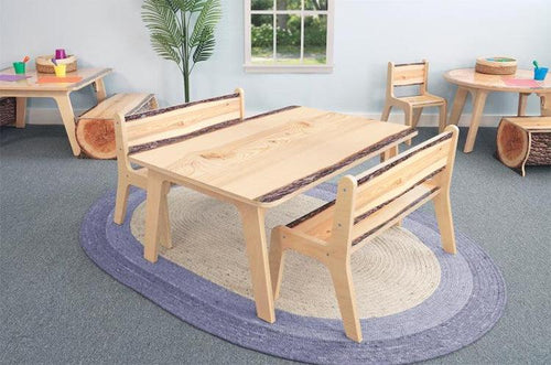 WB0911 - Nature View Live Edge Rectangle Table 18