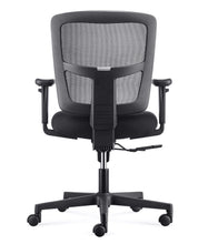 Load image into Gallery viewer, FD00213U-BL - ZONE TOO Black Mid Back Ergonomic Task Chair by Friant
