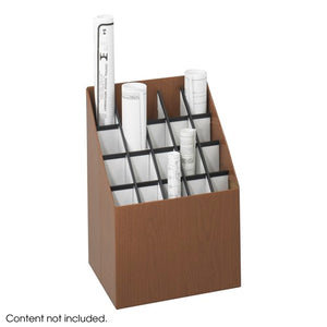 3081 - Upright Roll File, 20 Compartment 2.75" sq  by Safco