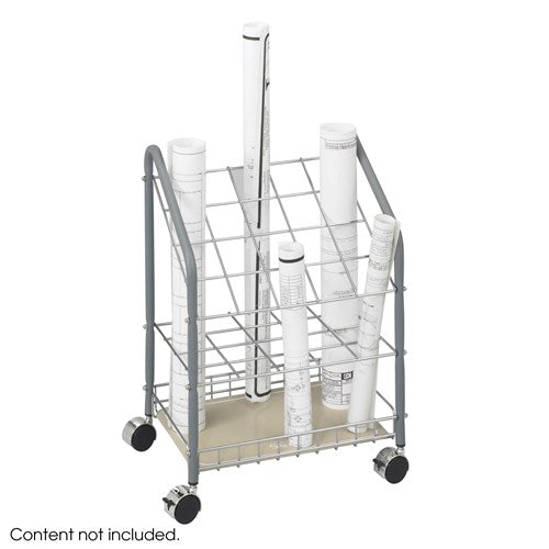 3091 - Tubular Steel Wire Roll File, 20 Compartment  2.75