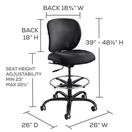 3394 - Vue™ Heavy Duty Stool by Safco