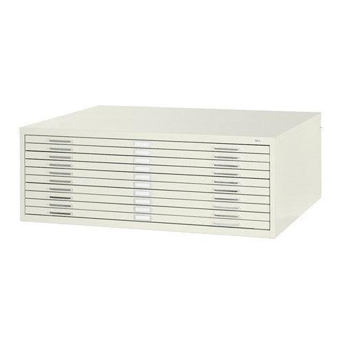 4986 - 10-Drawer Steel Flat File for 30