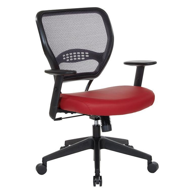 5500-DS - Office Star Space Air Grid Back Managers Chair w/ Dillon Antimicrobial Seat