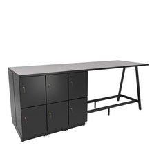 Load image into Gallery viewer, CC10 - Resi Storage Bistro Height Collaborative Workstation by Safco
