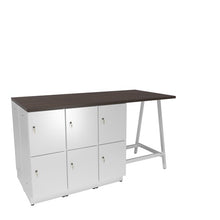 Load image into Gallery viewer, CC11 - Resi Storage Bistro Height Compact Collaborative Workstation by Safco
