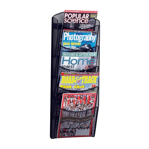 5578 - Five-Pocket Onyx™ Magazine Rack, by Safco