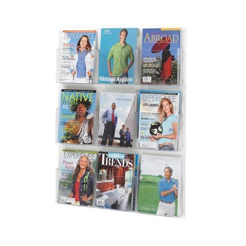 5665 - Clear2c™ 9 Magazine Display by Safco