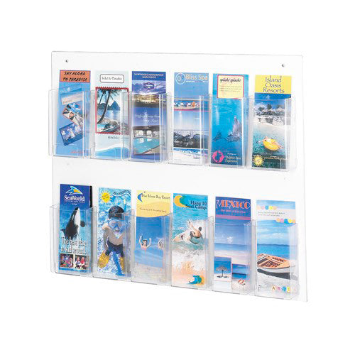 5671 - Clear2c™ 12 Pamphlet Display by Safco