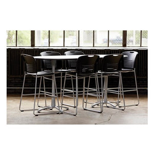 4295 - Vy Bistro Height Sled Base Chair by Safco