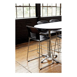 4295 - Vy Bistro Height Sled Base Chair by Safco
