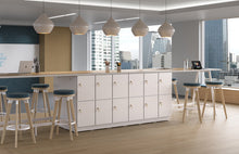 Load image into Gallery viewer, CC10 - Resi Storage Bistro Height Collaborative Workstation by Safco
