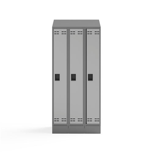 5525 - SingleTier Coat Locker, Triple Unit  by Safco