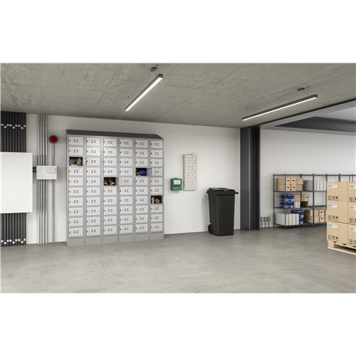 5527 - Six Tier Box Lockers, Triple Unit  by Safco