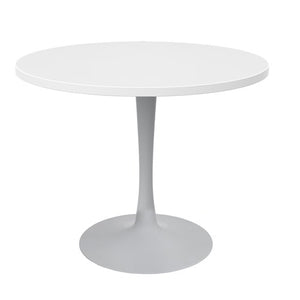 CHARND29TR - Cha Cha Round Cafeteria Table with 29"H Trumpet Base by Safco