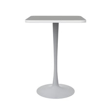 Load image into Gallery viewer, CHASQ42TR - Cha Cha Square Cafeteria Table with 42&quot;H Trumpet Base by Safco
