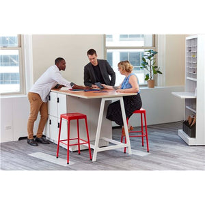 6606 - Safco Steel Bar Stool